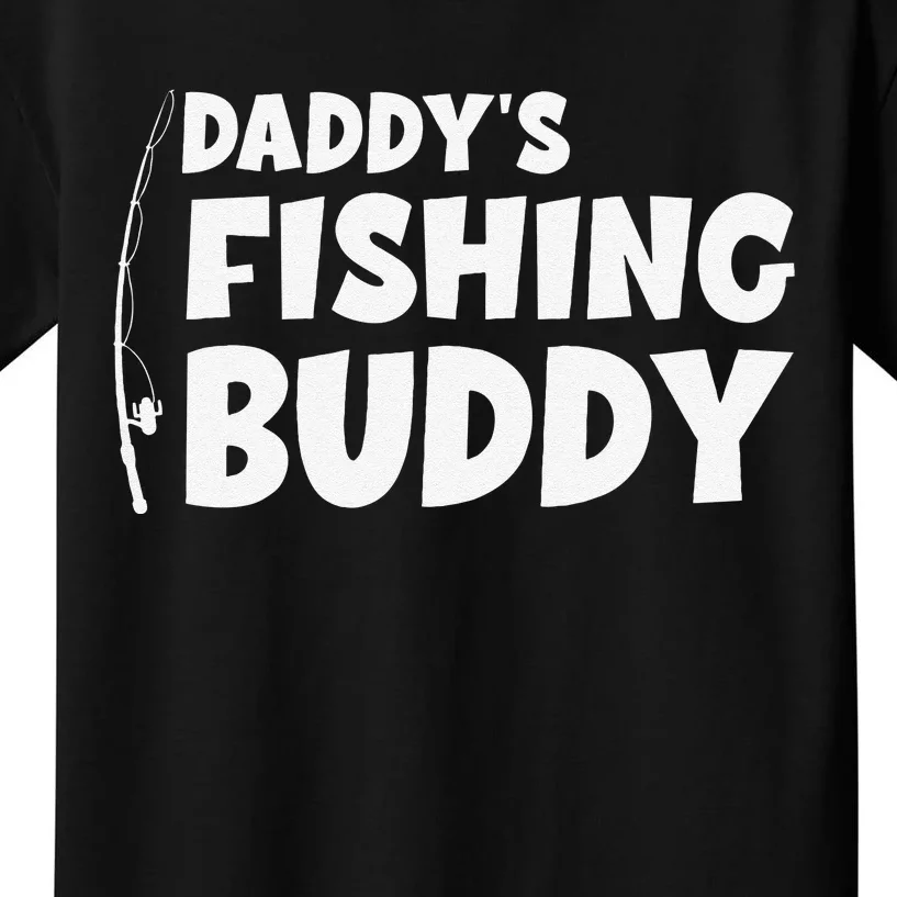 Funny Daddys Fishing Buddy Kids T-Shirt