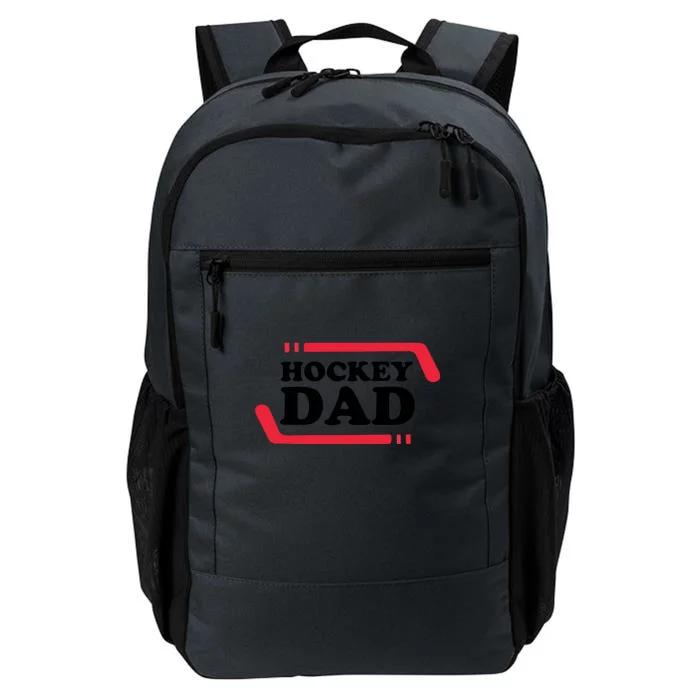 Father's Day Funny Ice Hockey Dad Gift Daily Commute Backpack