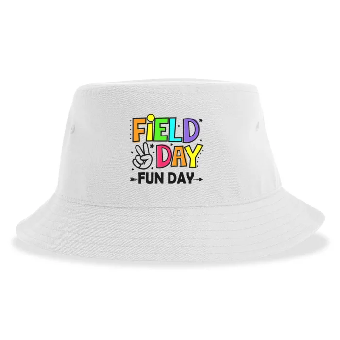 Field Day Fun Day Last Day Of School Teacher Student Sustainable Bucket Hat