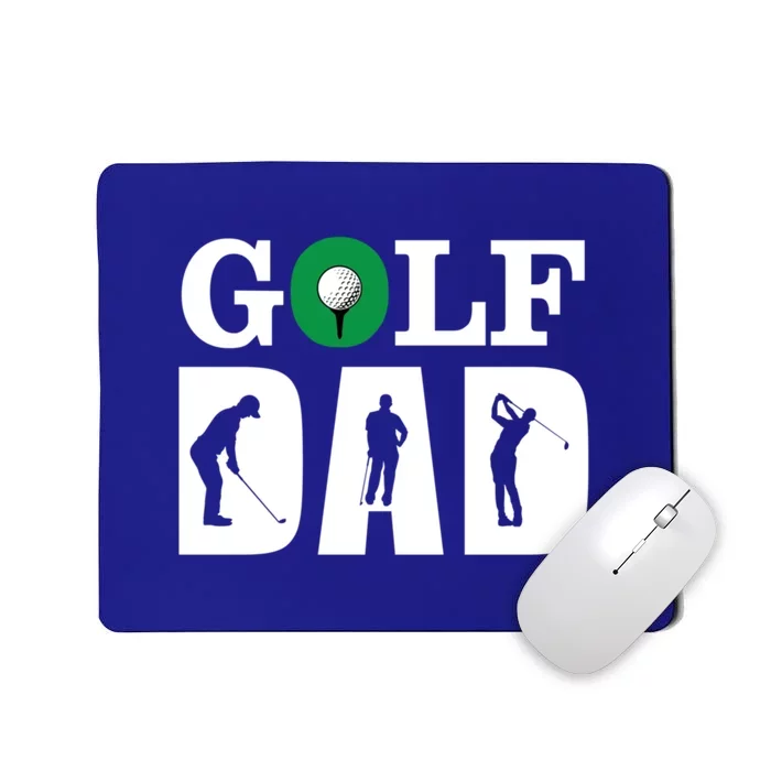 Father's Day Funny Golf Dad Golf Club Gift For Dad Mousepad