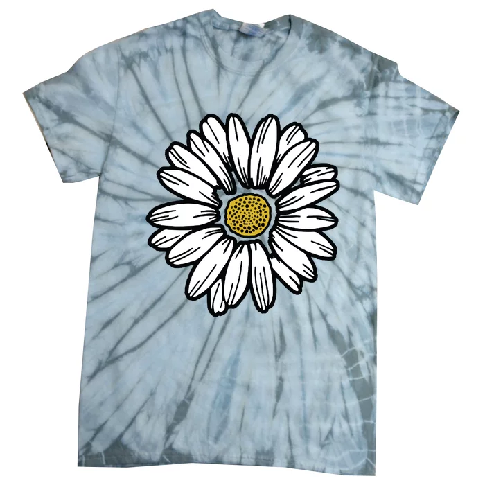 Flowers Daisy Tie-Dye T-Shirt