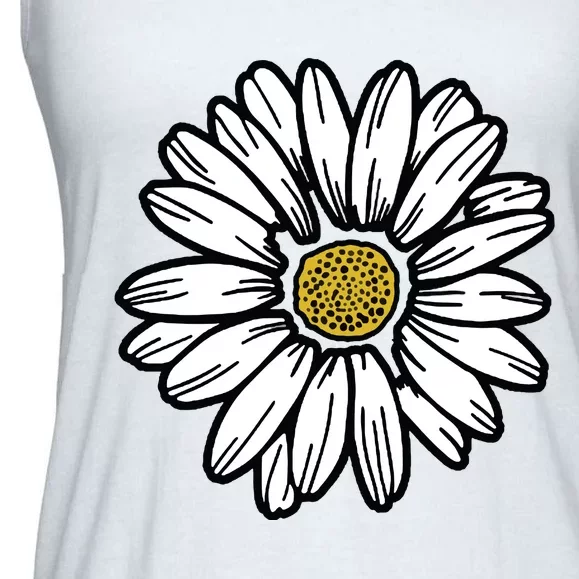 Flowers Daisy Ladies Essential Flowy Tank