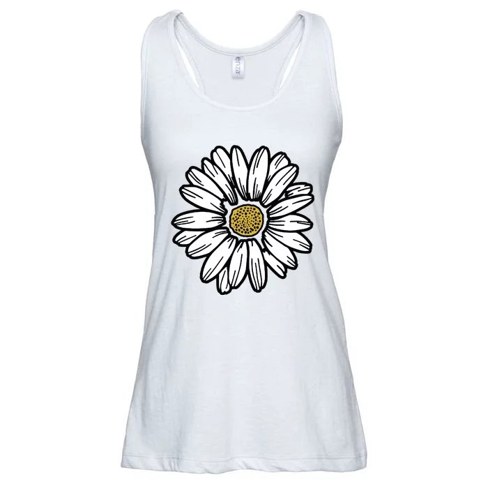 Flowers Daisy Ladies Essential Flowy Tank