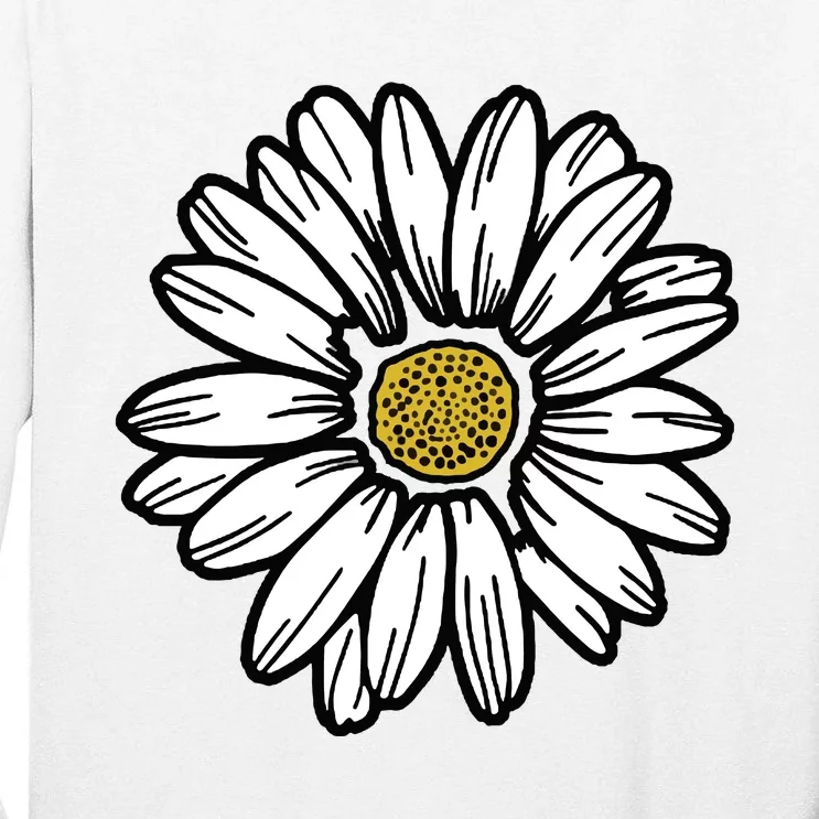 Flowers Daisy Tall Long Sleeve T-Shirt