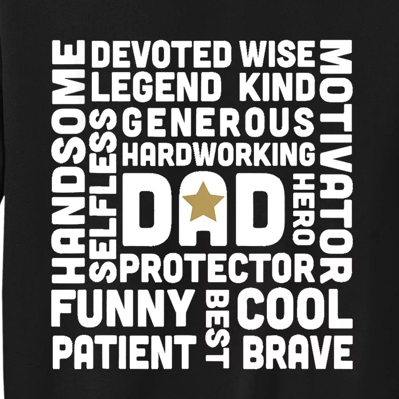 Father's Day For Dads Worlds Greatest Dad Proud Father Sweatshirt