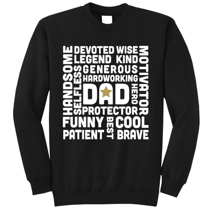 Father's Day For Dads Worlds Greatest Dad Proud Father Sweatshirt