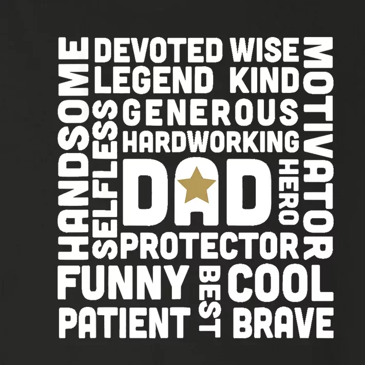 Father's Day For Dads Worlds Greatest Dad Proud Father Toddler Long Sleeve Shirt