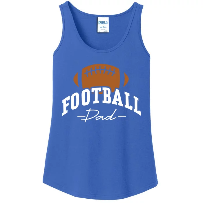 Football Dad For Him Family Matching Player FatherS Day Funny Gift Ladies Essential Tank