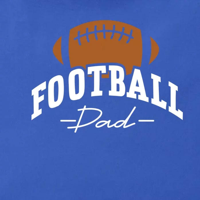 Football Dad For Him Family Matching Player FatherS Day Funny Gift Zip Tote Bag