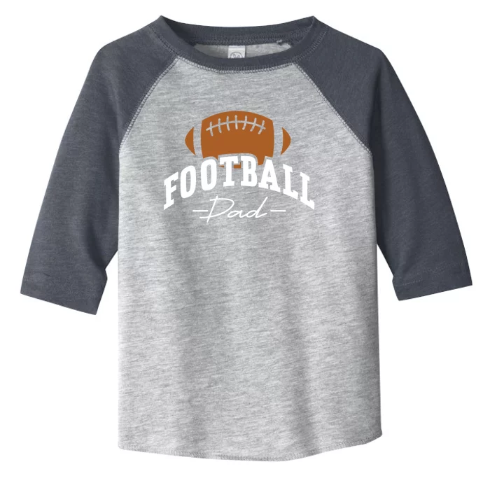 Football Dad For Him Family Matching Player FatherS Day Funny Gift Toddler Fine Jersey T-Shirt