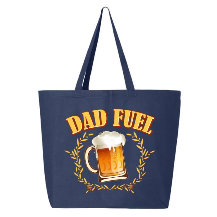 Funny Dad Fuel Beer Lover 25L Jumbo Tote