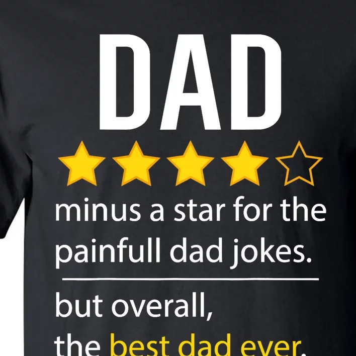 Funny Dad Father'S Day Joke Humor Dad Son Daughter Daddy Tall T-Shirt |  Teeshirtpalace