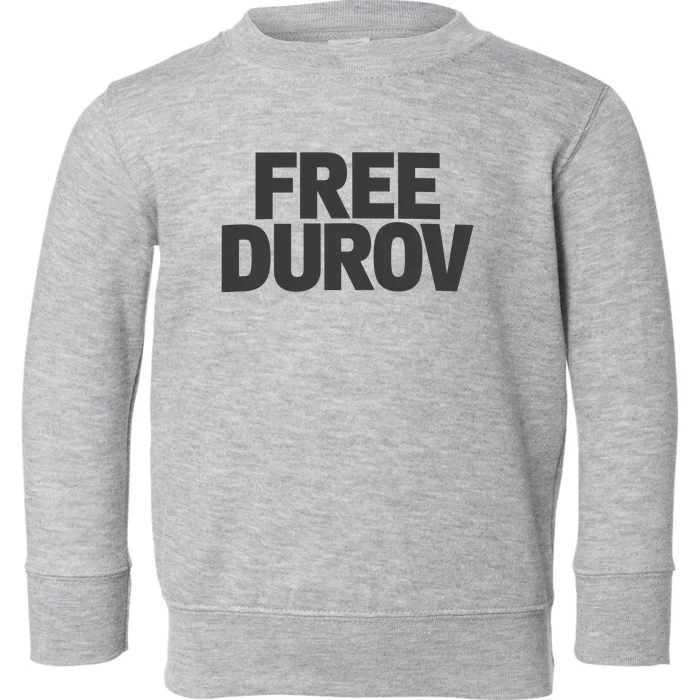 Free Durov Toddler Sweatshirt