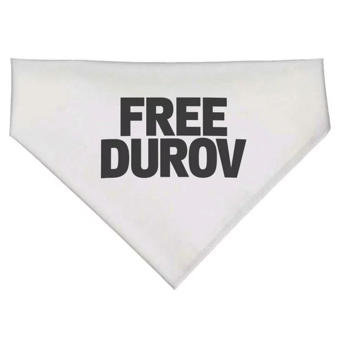 Free Durov USA-Made Doggie Bandana