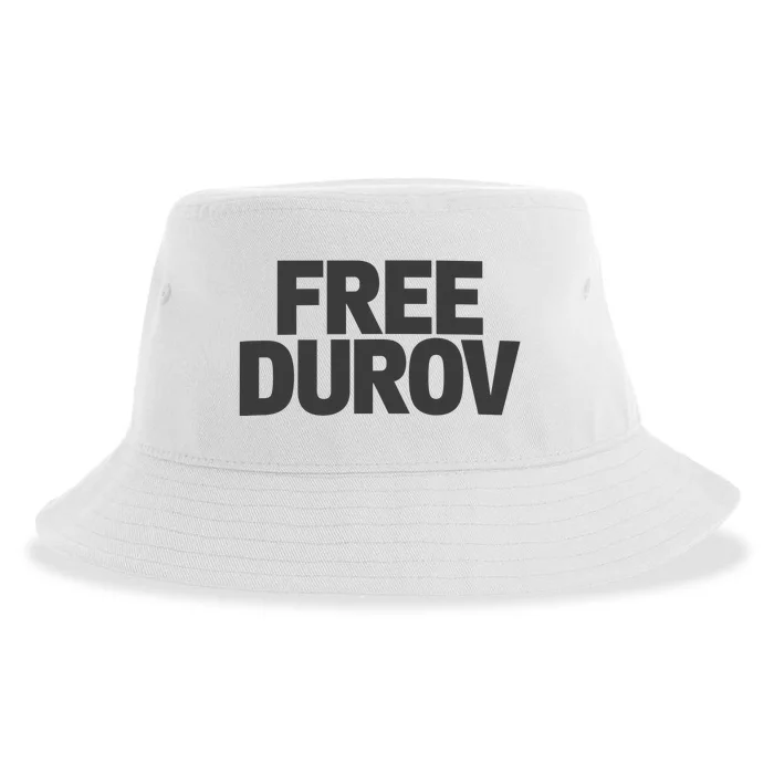 Free Durov Sustainable Bucket Hat