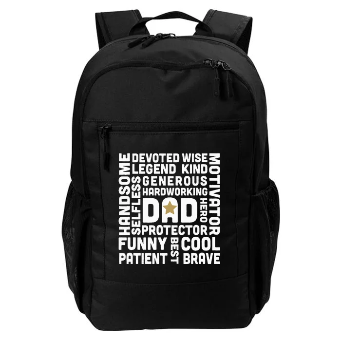 Father's Day For Dads Worlds Greatest Dad Proud Father Daily Commute Backpack