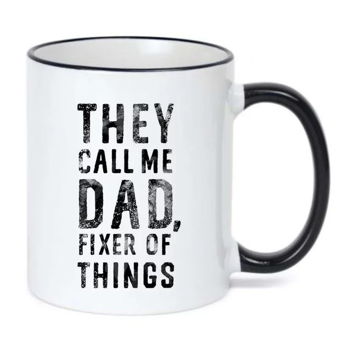 For Dad Black Color Changing Mug