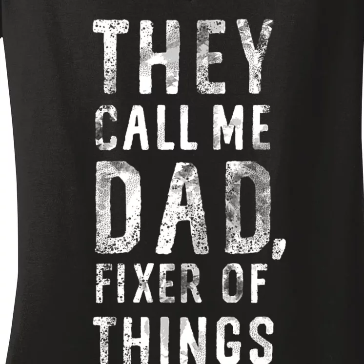 For Dad Women's V-Neck T-Shirt