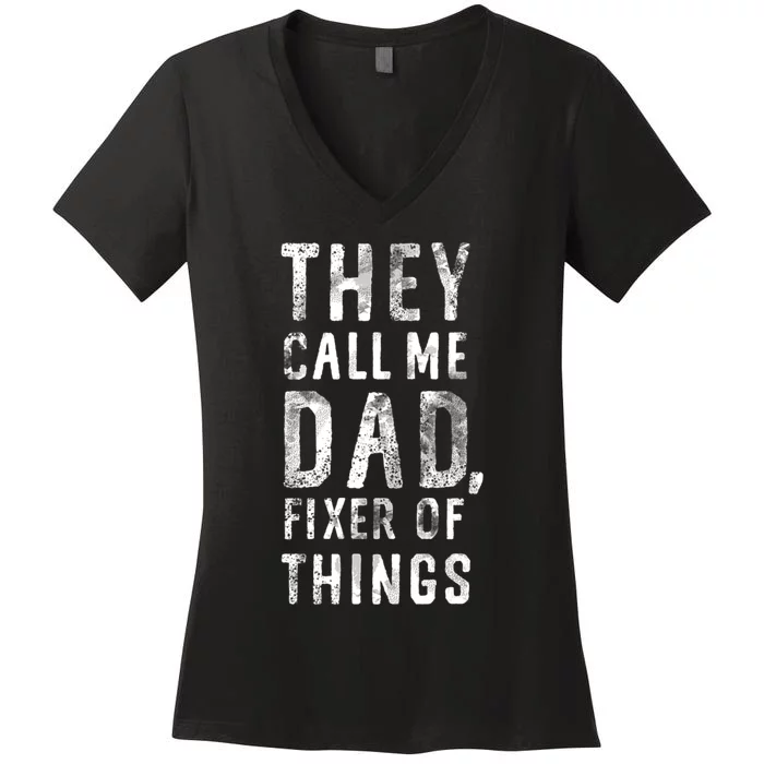 For Dad Women's V-Neck T-Shirt