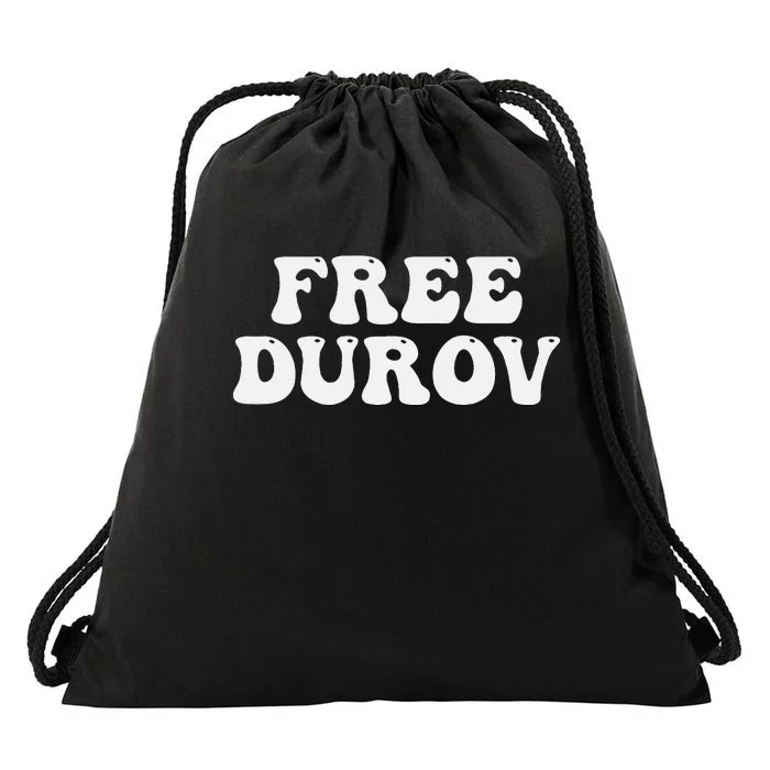 Free Durov Drawstring Bag