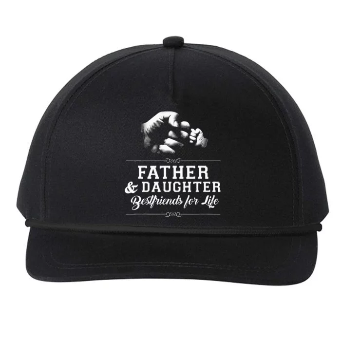 Father Daughter Friends Fist Bump Dad Fathers Day Snapback Five-Panel Rope Hat