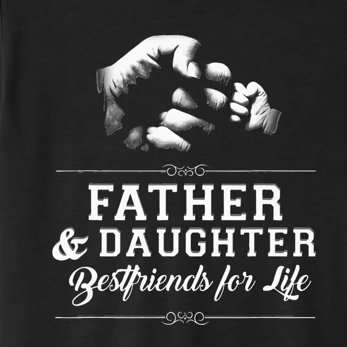 Father Daughter Friends Fist Bump Dad Fathers Day ChromaSoft Performance T-Shirt