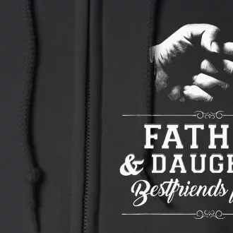 Father Daughter Friends Fist Bump Dad Fathers Day Full Zip Hoodie