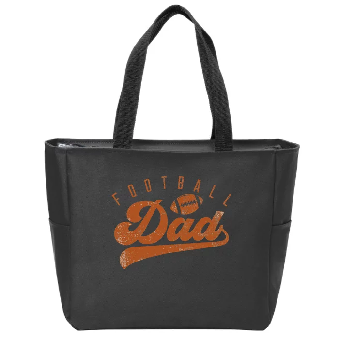 Football Dad Zip Tote Bag