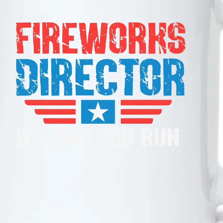 Fireworks Director Funny 4th Of July Black Color Changing Mug