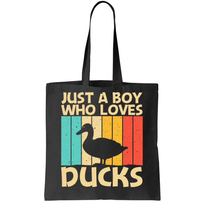 Funny Duck Farmer Hunting Lovers Tote Bag