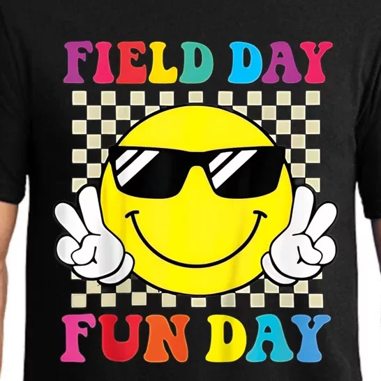 Field Day Fun Day Funny For Teacher Field Day 2024 Gift Pajama Set