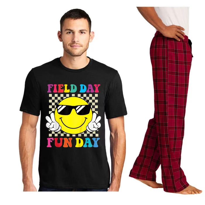 Field Day Fun Day Funny For Teacher Field Day 2024 Gift Pajama Set