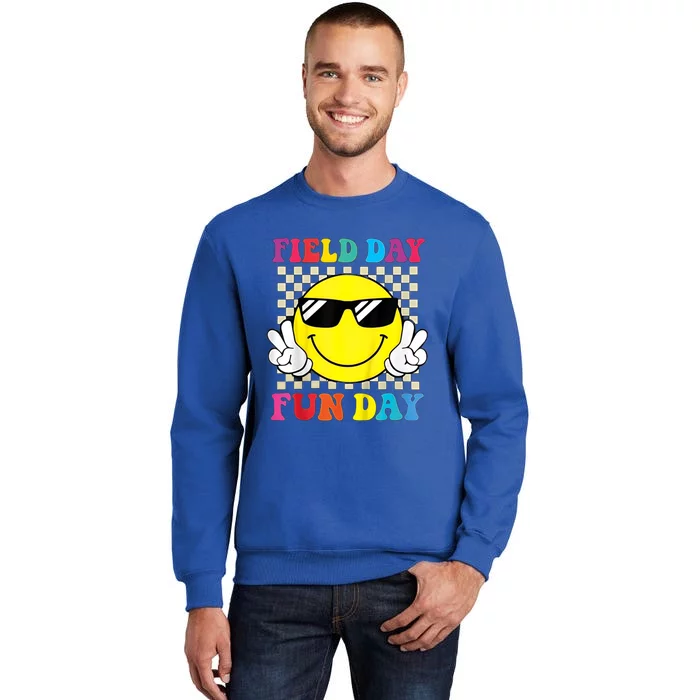 Field Day Fun Day Funny For Teacher Field Day 2024 Gift Sweatshirt