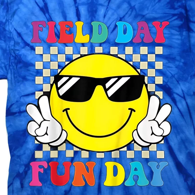 Field Day Fun Day Funny For Teacher Field Day 2024 Gift Tie-Dye T-Shirt