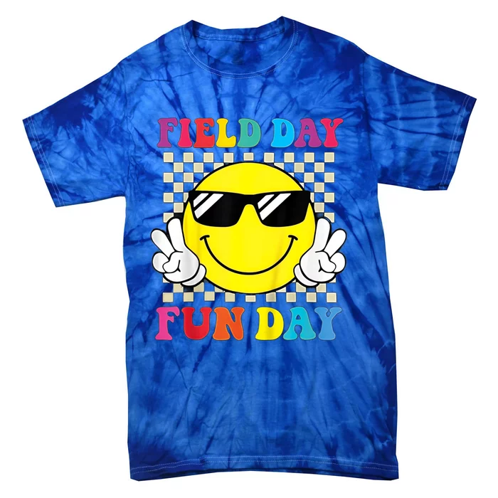 Field Day Fun Day Funny For Teacher Field Day 2024 Gift Tie-Dye T-Shirt