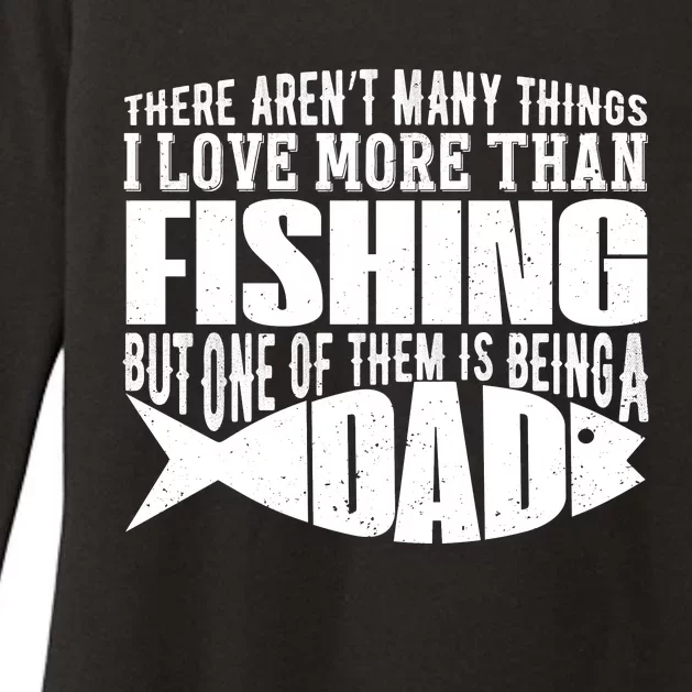 Fishing Dad ,Father's Day T Womens CVC Long Sleeve Shirt