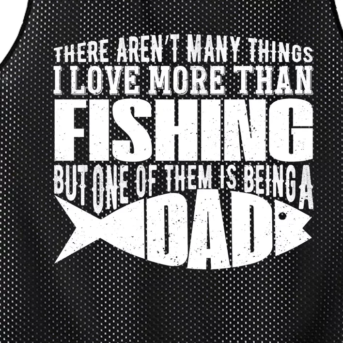 Fishing Dad ,Father's Day T Mesh Reversible Basketball Jersey Tank