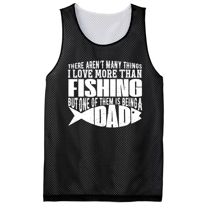 Fishing Dad ,Father's Day T Mesh Reversible Basketball Jersey Tank