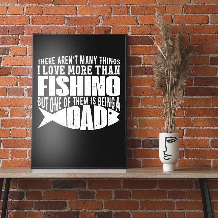 Fishing Dad ,Father's Day T Poster