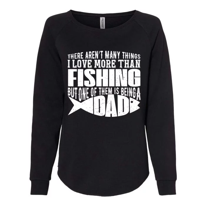 Fishing Dad ,Father's Day T Womens California Wash Sweatshirt