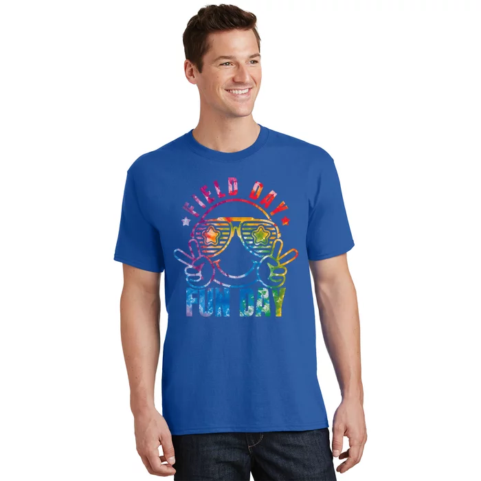 Field Day Fun Day Tie Dye Cute For Teacher Field Day Gift T-Shirt