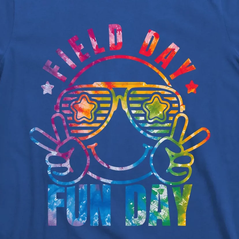 Field Day Fun Day Tie Dye Cute For Teacher Field Day Gift T-Shirt