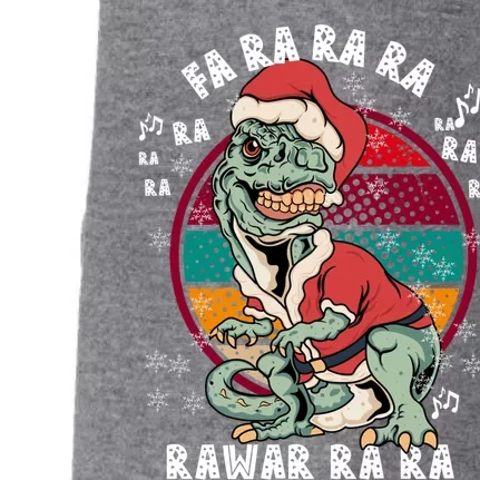 Funny Dinosaur Fa Ra Ra Rawr Christmas Pajamas Tgreat Giftrex Xmas Gift Doggie 3-End Fleece Hoodie