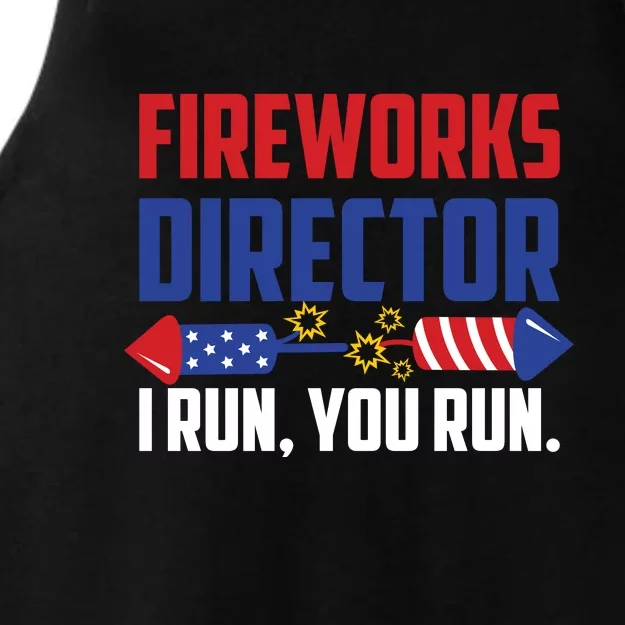 Fireworks Director Ladies Tri-Blend Wicking Tank