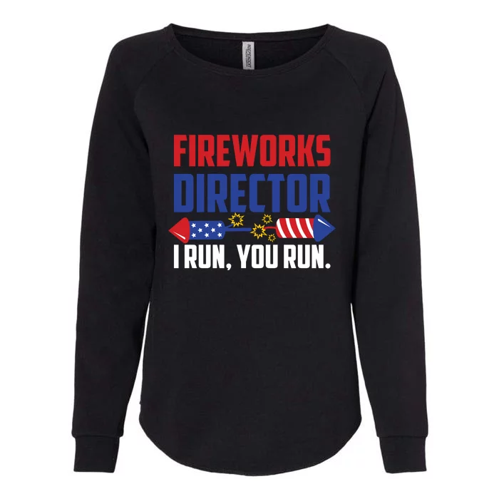 Fireworks Director Womens California Wash Sweatshirt