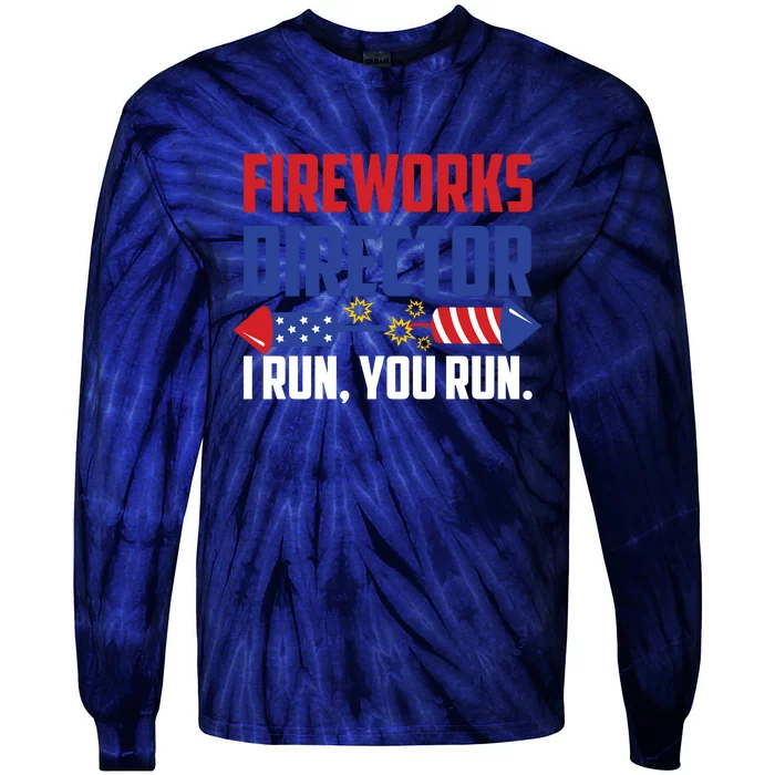 Fireworks Director Tie-Dye Long Sleeve Shirt