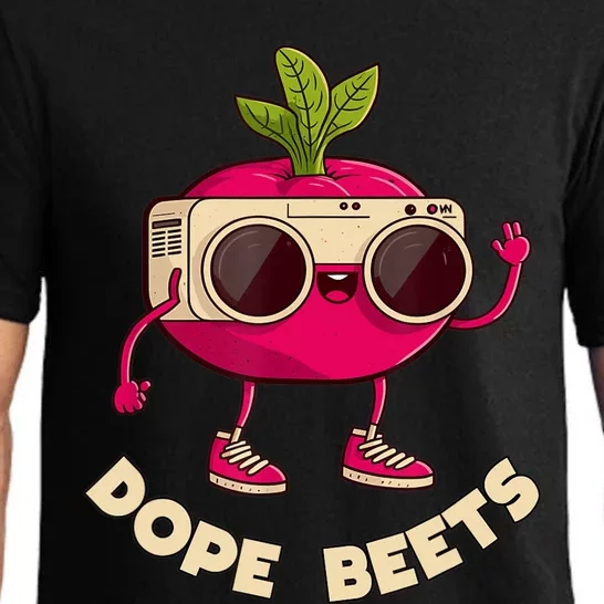 Funny DJs For - DOPE BEETS - Funny Vegetable Pajama Set