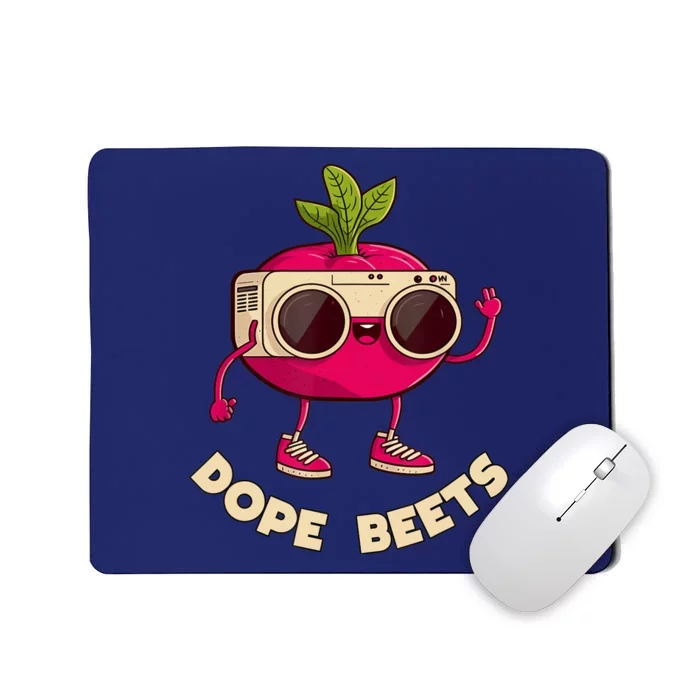 Funny DJs For - DOPE BEETS - Funny Vegetable Mousepad