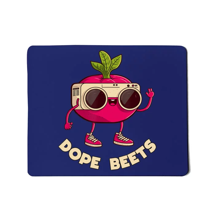 Funny DJs For - DOPE BEETS - Funny Vegetable Mousepad