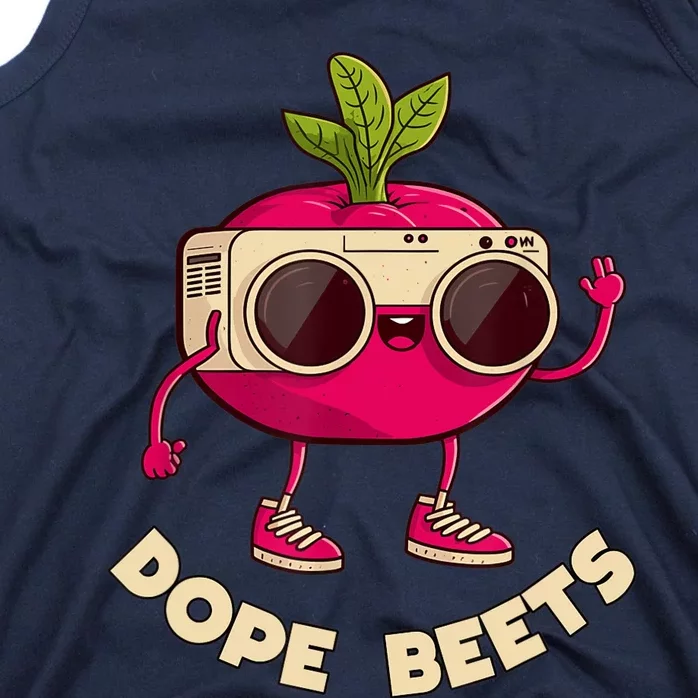 Funny DJs For - DOPE BEETS - Funny Vegetable Tank Top